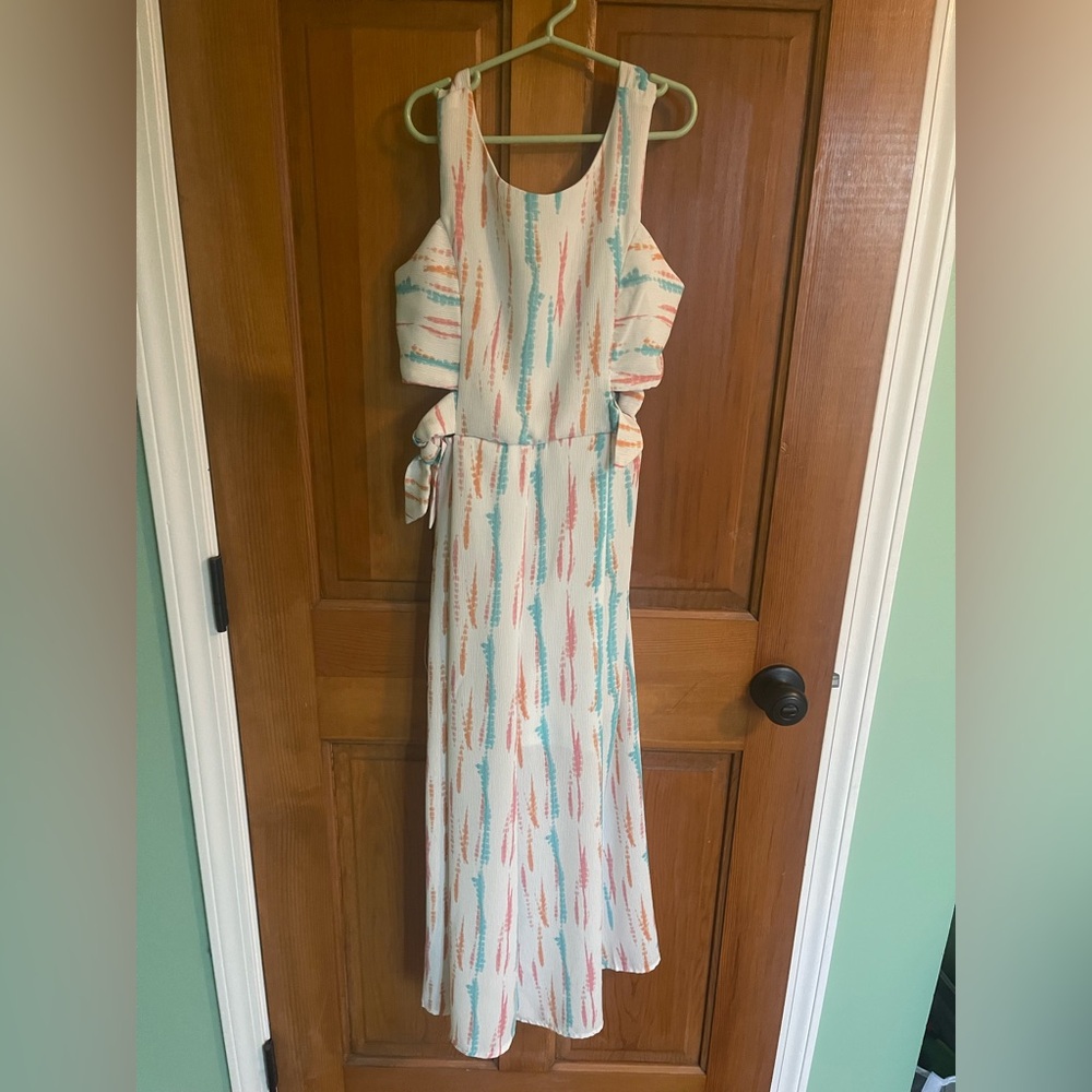 Elegant Multicolor Sleeveless Jumpsuit